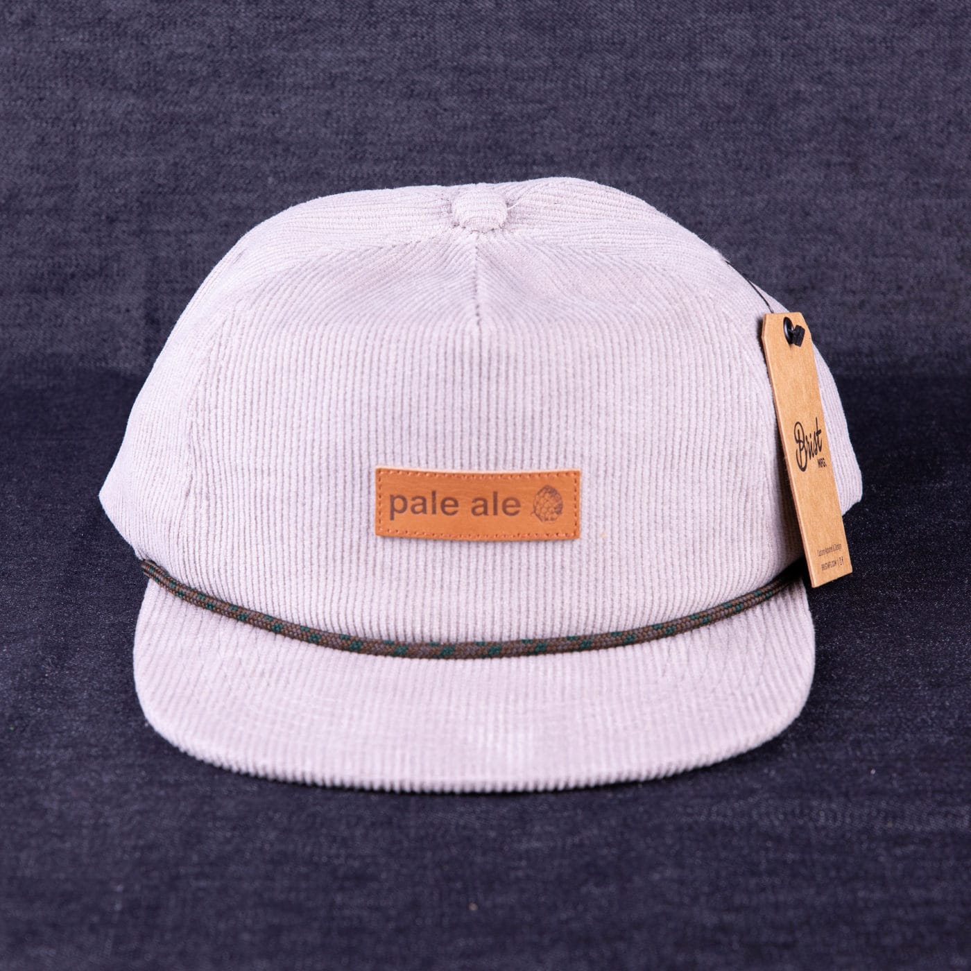 Silver Corduroy Pale Ale Hat