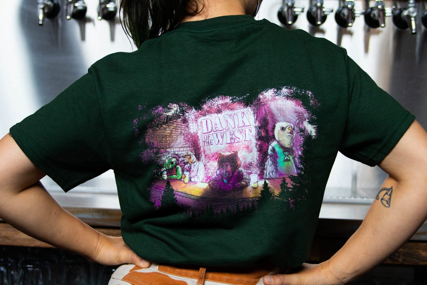 Cellarmaker Dank Of The West T-Shirt Back