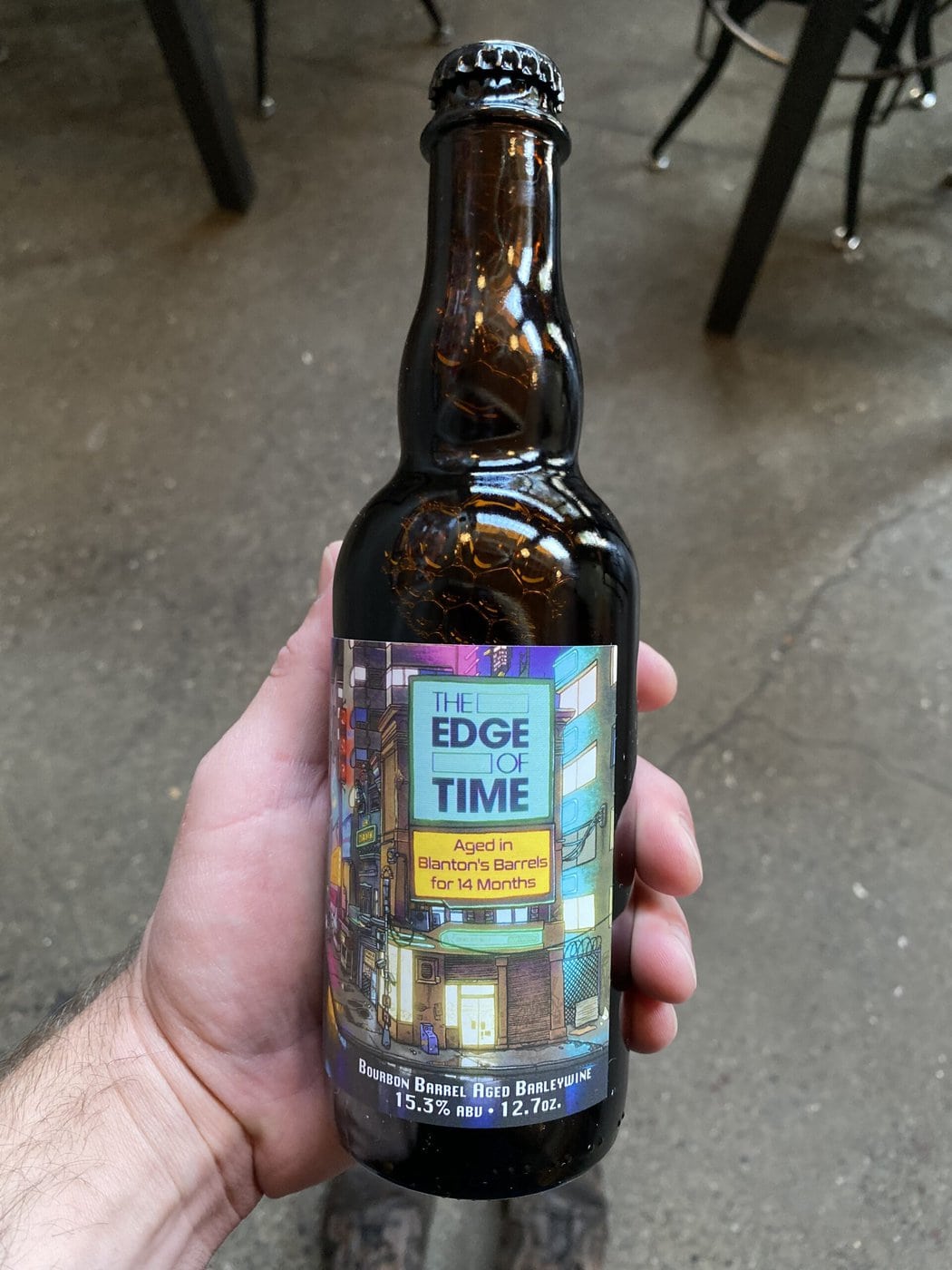 Bottle Edge Of Time Scaled